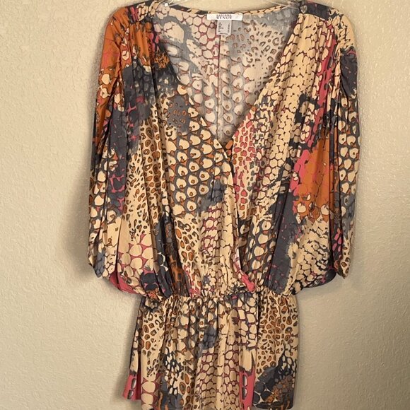 Lascana for Venus Animal Print Blouse, Large, Never Worn - Picture 4 of 7